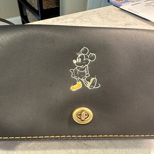 Authentic Coach Disney Mickey Dinky Crossbody